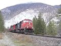 CN 5796 roars though the Thompson Canyon