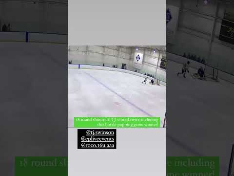 TJ shootout goal “popping the bottle”