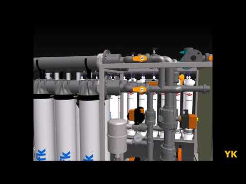 Ultrafiltration PlantUltrafiltrationsanlageUsine d'ultrafiltrationمصنع الترشيح الفائق