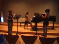 Segon moviment del 'Trio per a flauta, violí i piano' (1958) de Nino Rota, interpretat per Míriam Pérez (flauta), Laura Peinado (violí) i Anna Figueras (piano), a l'auditori del Conservatori Victòria dels Àngels de Sant Cugat del Vallès, el juliol del 2008.