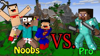 NOOBs vs. PRO - Minecraft | Return of the Noobs
