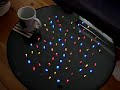 Solar  powered LED coffee table