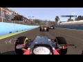 F1 2011 : 3 Lap Race With Virgin Racing Cosworth At Valencia (Formula One 2011 Commentary)