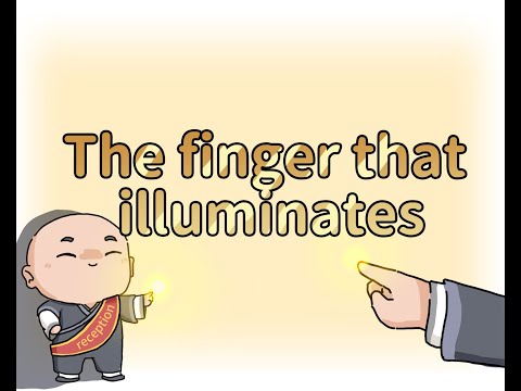  The finger that illuminates