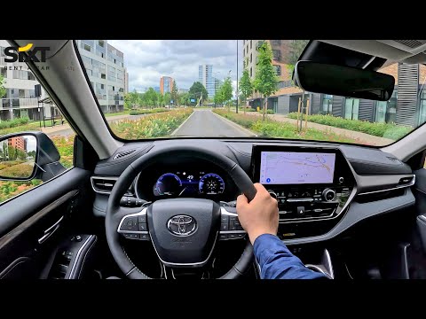 2024 toyota highlander hybrid  pov test drive part 2  consumption info