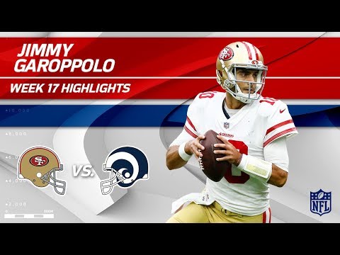 Video: Jimmy Garoppolo Highlights | 49ers vs. Rams | Wk 17 Player Highlights