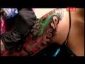 LA Ink- Peacock Tattoo