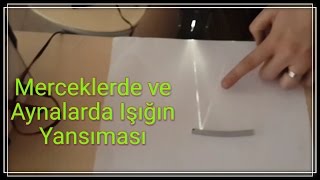 Merceklerde ve Aynalarda Işığın Kırılması D