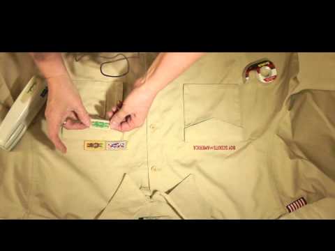 how to attach bsa patches