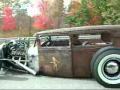 View Video: Troy drives crazy hotrod to Bengals game