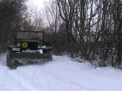 Dodge in snow 2010 part2 with tire chains