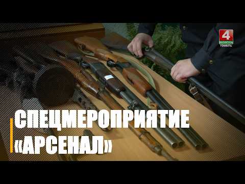 Оперативно-профилактическое специальное комплексное мероприятие «Арсенал» стартовало в Беларуси видео