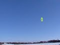 Simon Homberg snowkiting