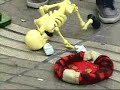 dancing skeleton