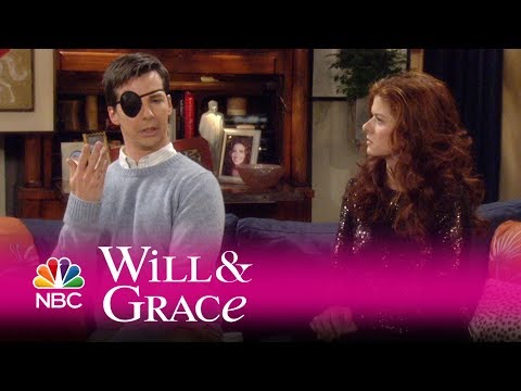 Will & Grace - Jack Unveils His Eyebrow Tragedy (Highlight)