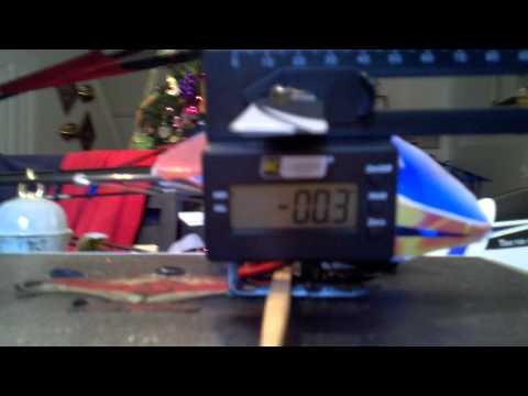 how to use e flite pitch gauge