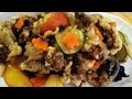 Sweet and sour beef (tangsuyuk)