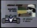 Formula-1 1984 - Vinheta de Abertura TV Globo