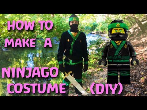 Make Your Own Green Ninja Costume! (DIY)