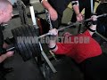 Raw bench 272,5 kg (600 lb)