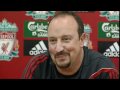 Rafa Benitez gives an update on Liverpool's injury situation