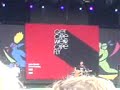 Glastonbury 2008. Get Cape Wear Cape Fly