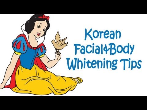 how to whiten skin korean
