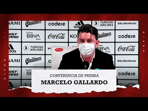 Marcelo Gallardo en conferencia de prensa (30/8/2021)