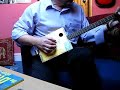Cigar Box Guitar - Back Back Train