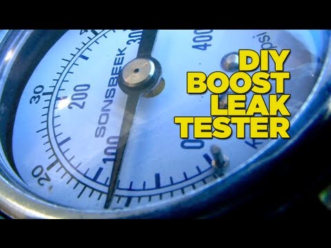 how to boost leak test
