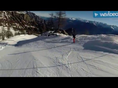 Катание на горных лыжах в Овронне