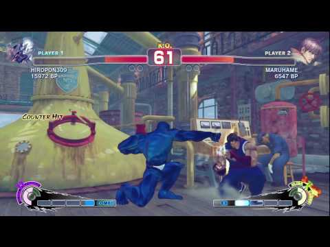 SSF4 - HIROPON (Seth) VS. MARUHAME (Guy)