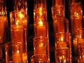 Candles in Notre Dame Basilica Montreal