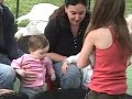 Emmanuelle and Hadas in the Petting Zoo