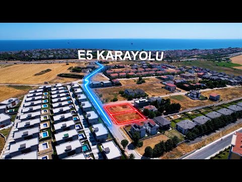 Silivri Mimarsinan'da 1387m2 İmarlı Arsa