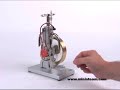 Maier Gas Engine Motor CLASSIC Large Flywheel Piezo Ignition Maier Gas Engine Motor CLASSIC Large Flywheel Piezo Ignition