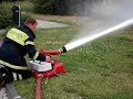 Oefening Elburg Spuiten met schuim en de WTS 1000