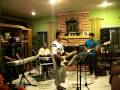 Living Room Session... Robby on vocals, Paul on Drums, Q on Bass, Ardee on Keys,..