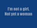 Britney Spears I´m Not A Girl, Not Jet A Woman