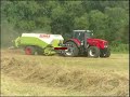 Mf 8260 + Claas Quadrant 2200 Mf 8260 + Claas Quadrant 2200