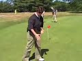 Golf 101: Walking across the line