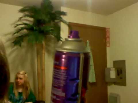 how to unclog hairspray bottle