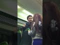 lambrini chav starts screaming and shouting on a train after our night out in london. this went on for twenty minutes but i ran out of space on my phone