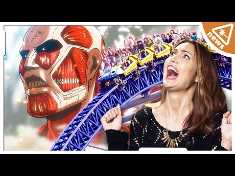 Attack on Titan theme park is EPIC!! (Nerdist News w/ Jessica Chobot WTFridays)