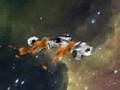 videos de Animation of a Spaceship having engine trouble