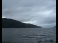 Sailing on Loch Ness, Scotland. Boating on part of the Caledonian Canal