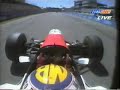 Mark Blundell onboard during the 1995 Australian GP