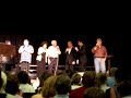 stamps baxter singing school, july, 2006, nashville tn johnny and aaron minick, daryl williams, mike allen, ben speer, allison durham speer sing 