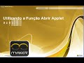 Abrir Applet numa Moldura 2.wmv
