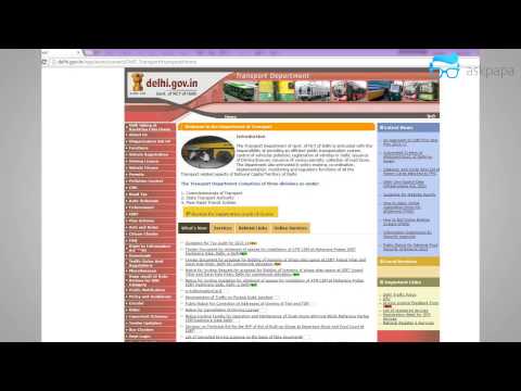 how to apply for dl in india